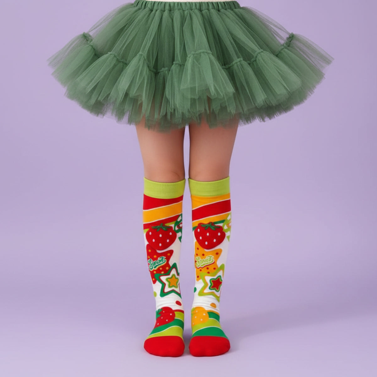 Funky Fruit 3D Cartoon Knee-High Socks