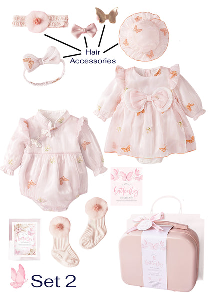 Baby Girl Butterfly Gift Set