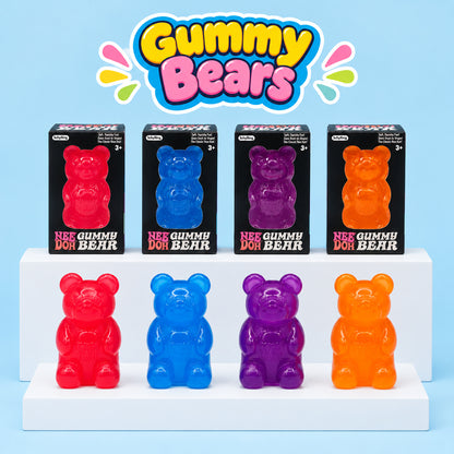 Schylling NeeDoh Gummy Bear - Squishy Sensory Fidget Toy