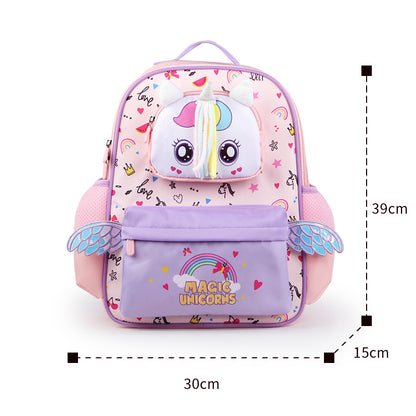 Supercute Magic Unicorn School Backpack & Lunch Bag Set