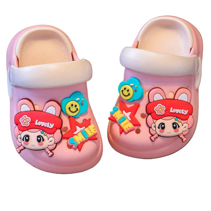 AeroGrip Lovely Smiles Children's Clog Sandals