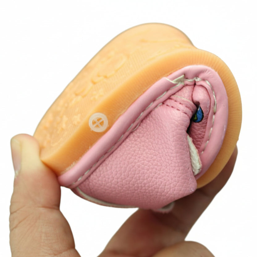 Bunny Style Soft-Sole Baby Sneakers - Green