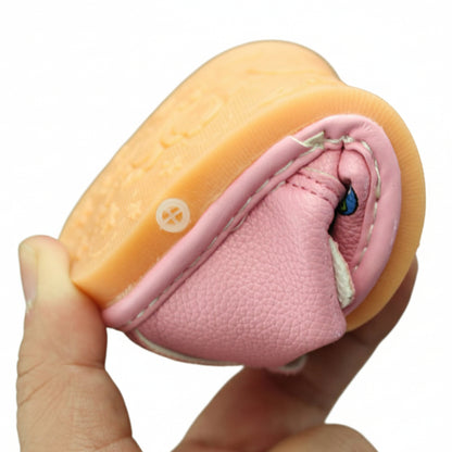 Bunny Style Soft-Sole Baby Sneakers - Green