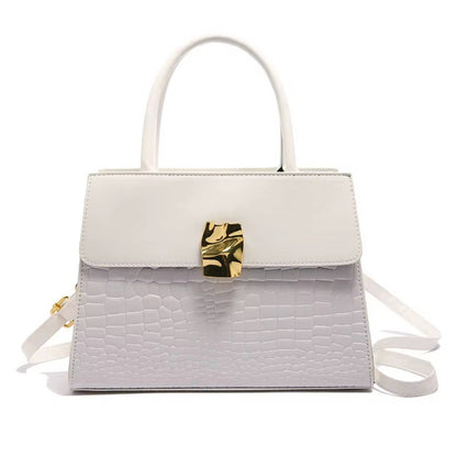Crocodile-Patterned Crossbody/Handbag.