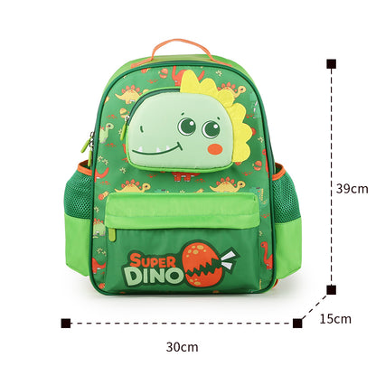 Supercute Super Dino School Backpack & Lunch Bag Set