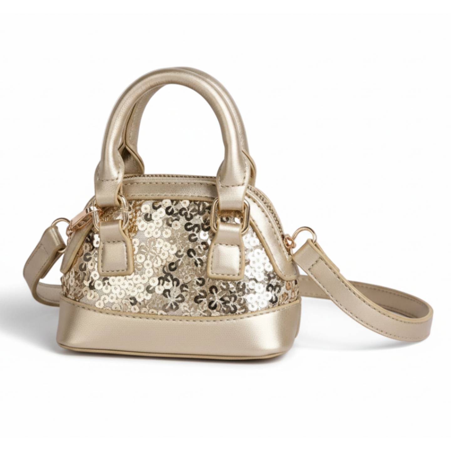 Midnight Sparkle Mini Crossbody Bag