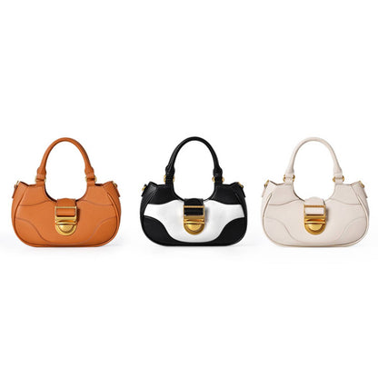 Soft Leather Half Moon Crossbody/Handbag.