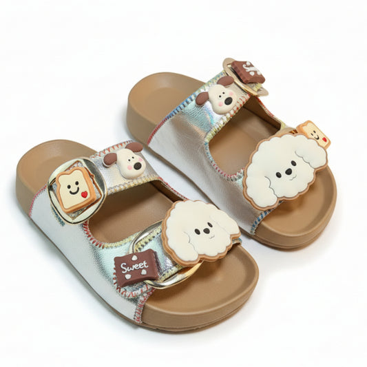 Girls Paws Slides Sandals