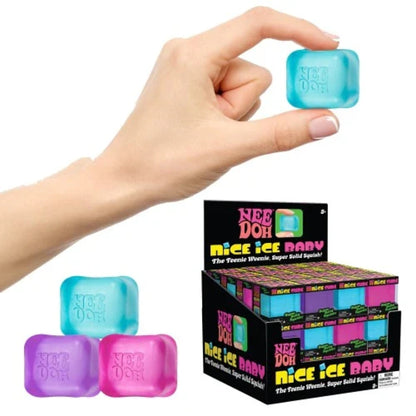 Schylling NeeDoh Teenie Nice Ice Baby Multi-Pack (4-Piece Set)