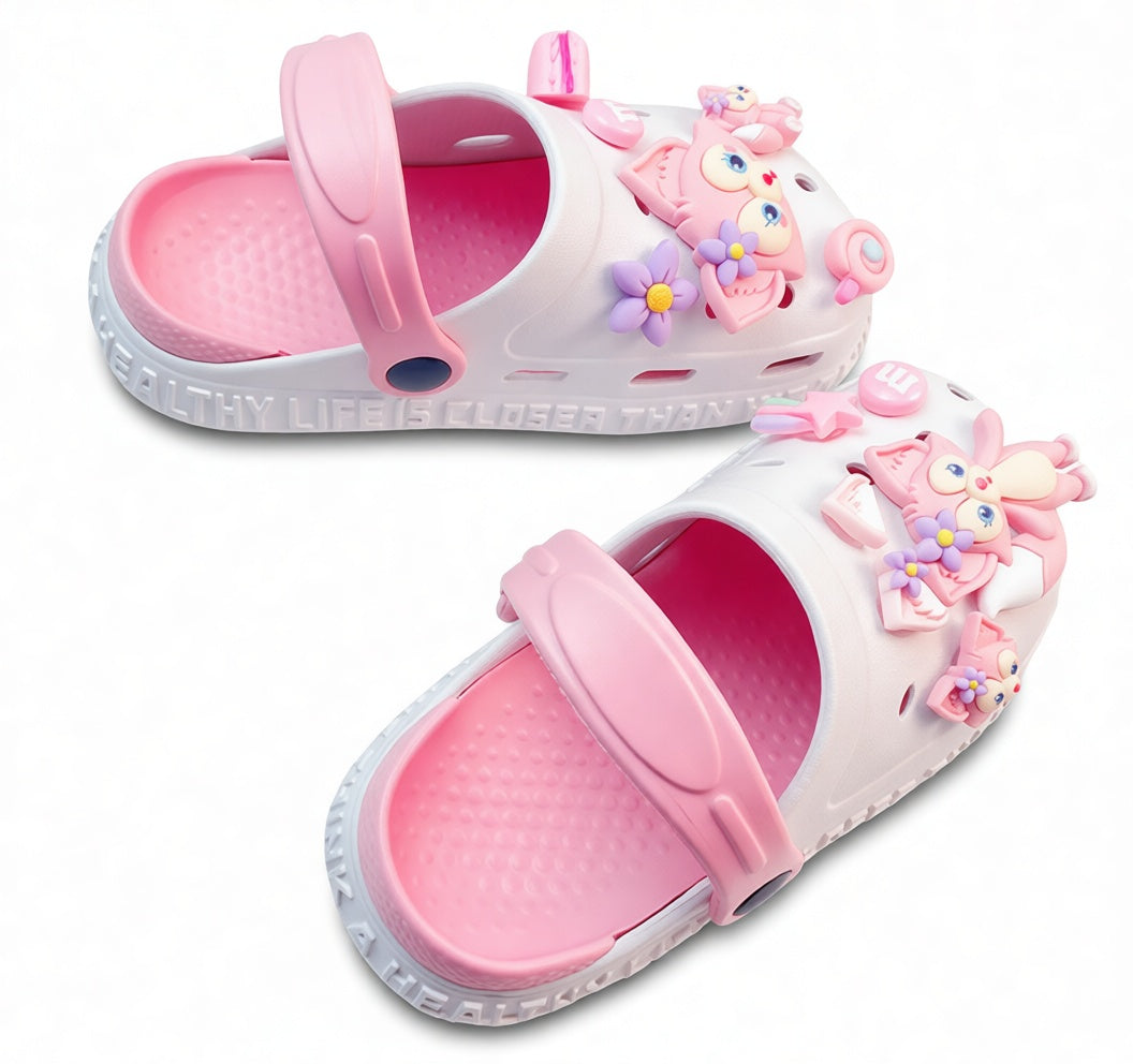 AeroGrip Fox Children Clog Sandals