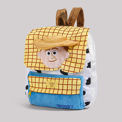 Toy Story Plush Character Toddler Backpacks - Woody & Buzz Lightyear
