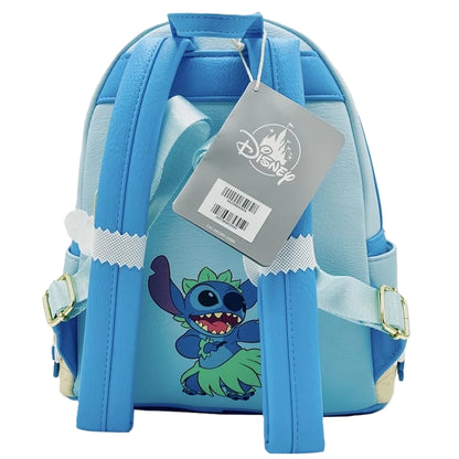 Loungefly x Disney Parks Stitch Hawaiian Beach Mini Backpack