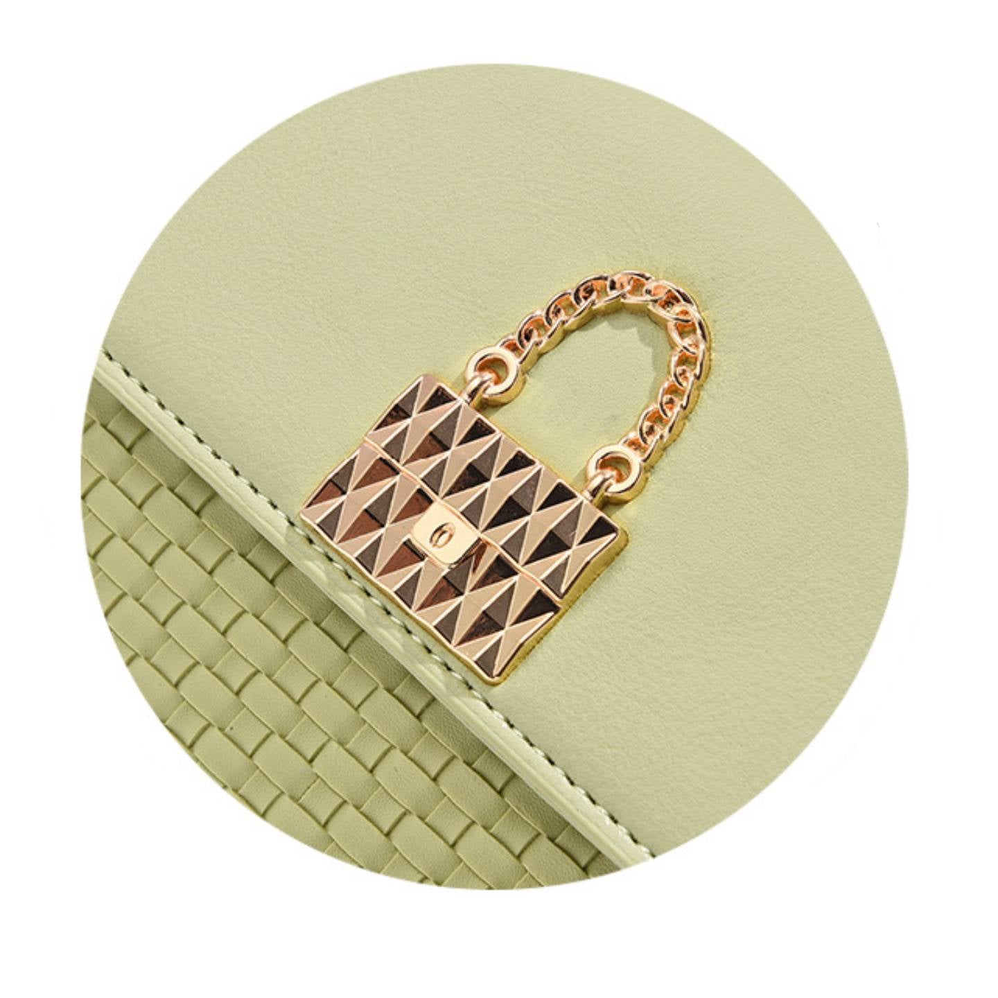 Locket Luxe Top-Handle Crossbody Bag