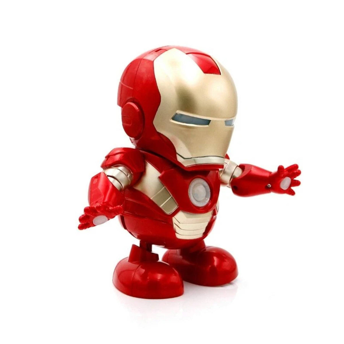 360 Degree Rotating Dance Hero Interactive Superhero Action Figure with Lights & Music