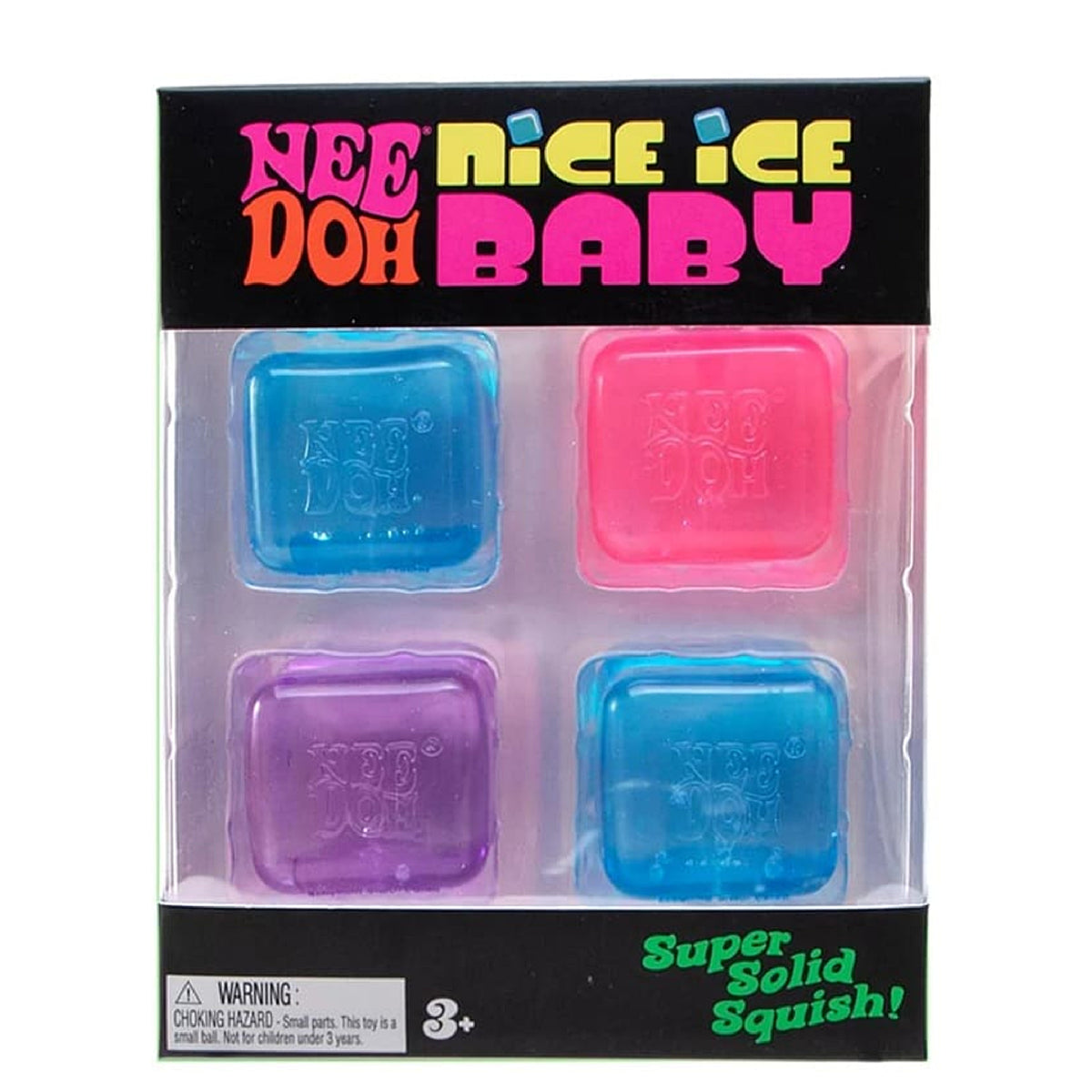 Schylling NeeDoh Teenie Nice Ice Baby Multi-Pack (4-Piece Set)