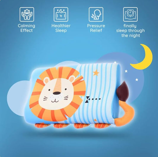 Children's Cartoons Ergonomic Contoured Memory Foam Pillow