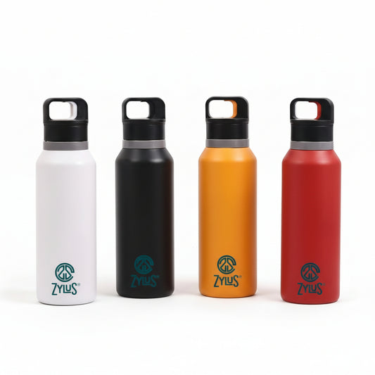 Stainless Steel Insulated Twist Free Water Bottle - 550ml