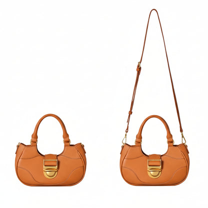 Soft Leather Half Moon Crossbody/Handbag.