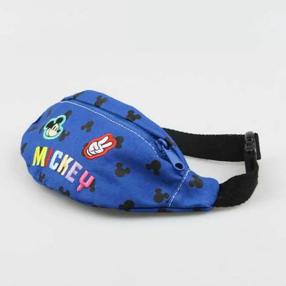 Mickey Mouse Kids Blue Fanny Pack Waist Bag