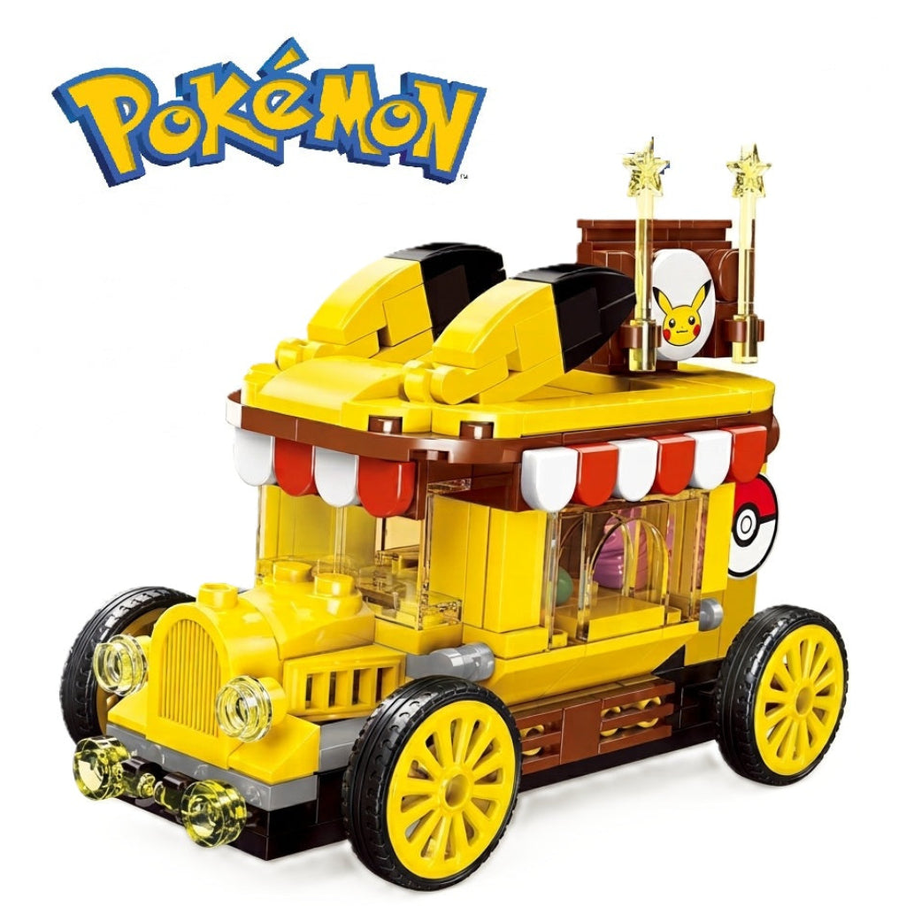 Keeppley x Pokémon Pikachu Mini Vehicle Building Block Collection