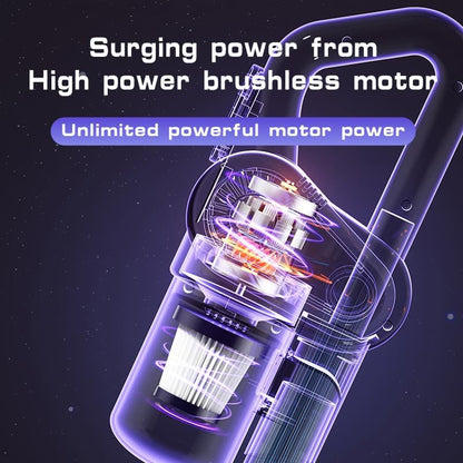 4-in-1 Cordless LED Display Multi-Functional Household Vacuum Cleaner