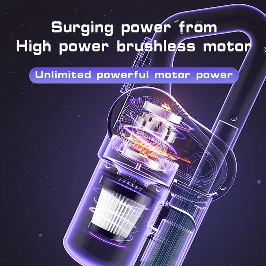 4-in-1 Cordless LED Display Multi-Functional Household Vacuum Cleaner