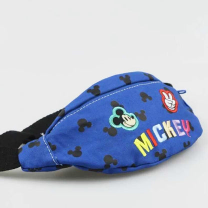 Mickey Mouse Kids Blue Fanny Pack Waist Bag