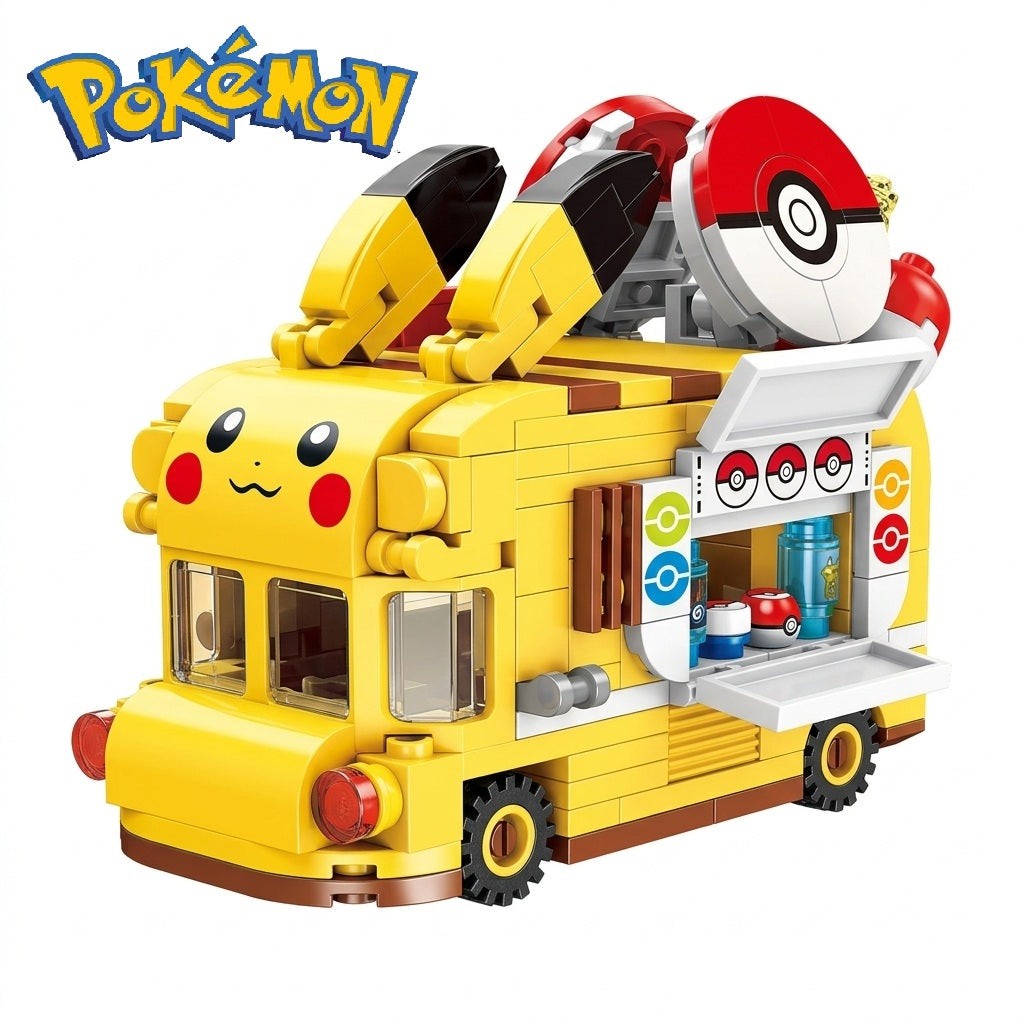 Keeppley x Pokémon Pikachu Mini Vehicle Building Block Collection