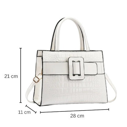 Buckle Tote Shoulder / Handbag