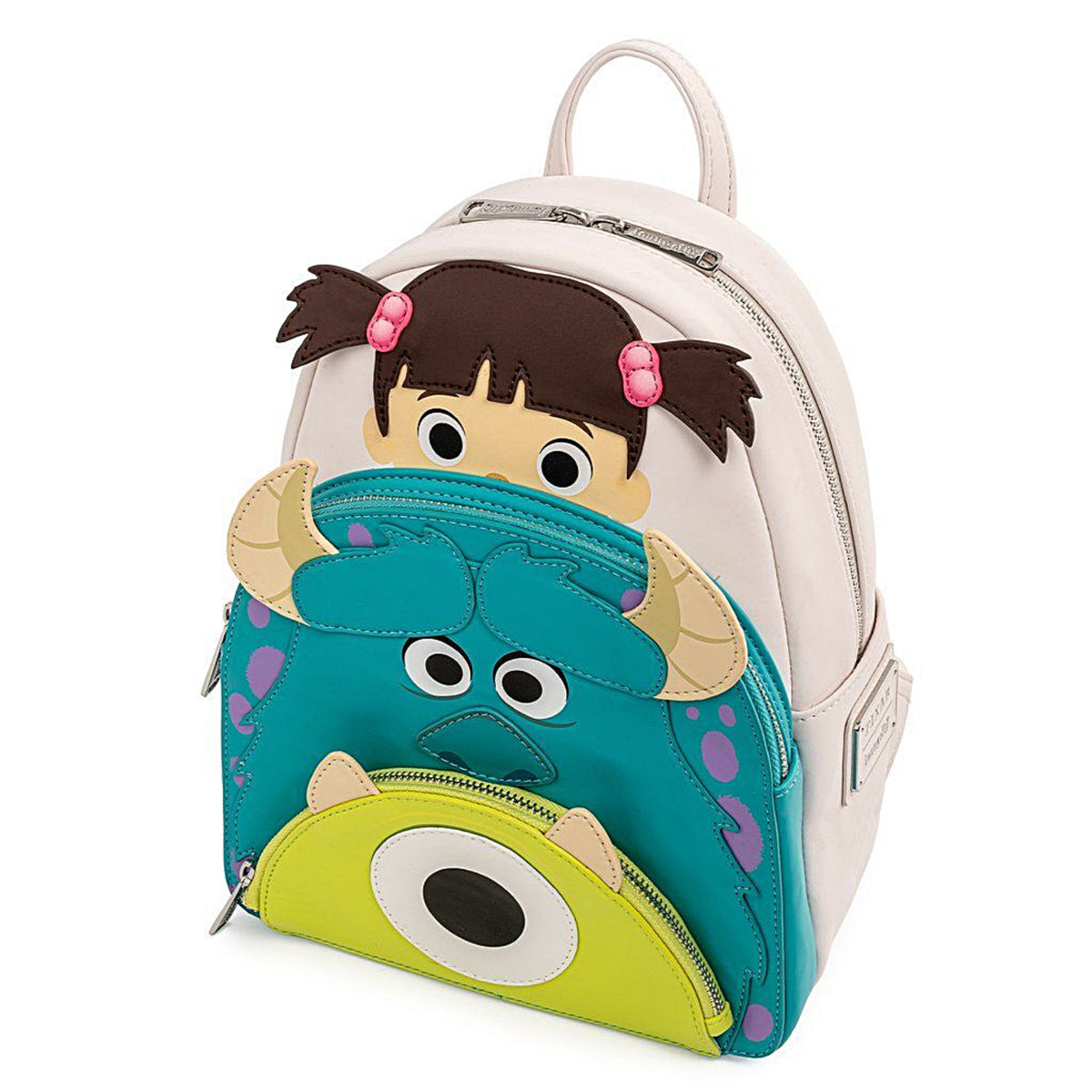 Loungefly Pixar Monsters, Inc. Boo Mike Sulley Cosplay Mini Backpack