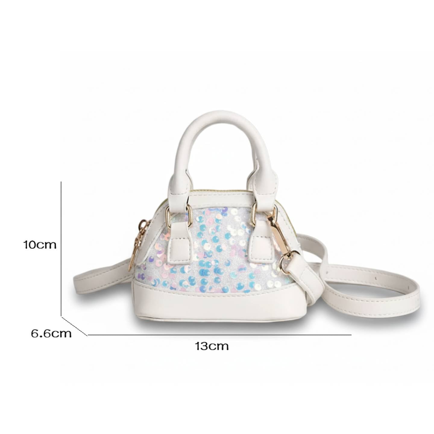 Midnight Sparkle Mini Crossbody Bag
