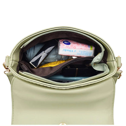 Locket Luxe Top-Handle Crossbody Bag
