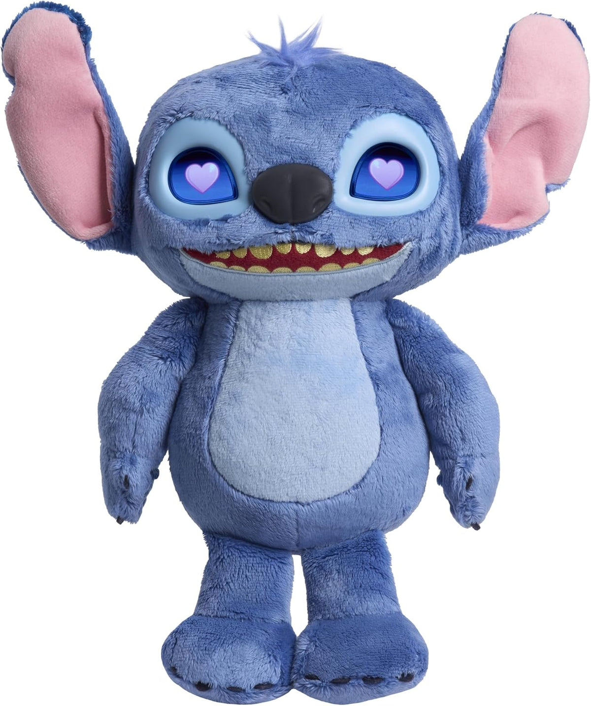 Just Play Disney Stitch Many Moods Interactive Plush with 50+ Sounds & Phrases