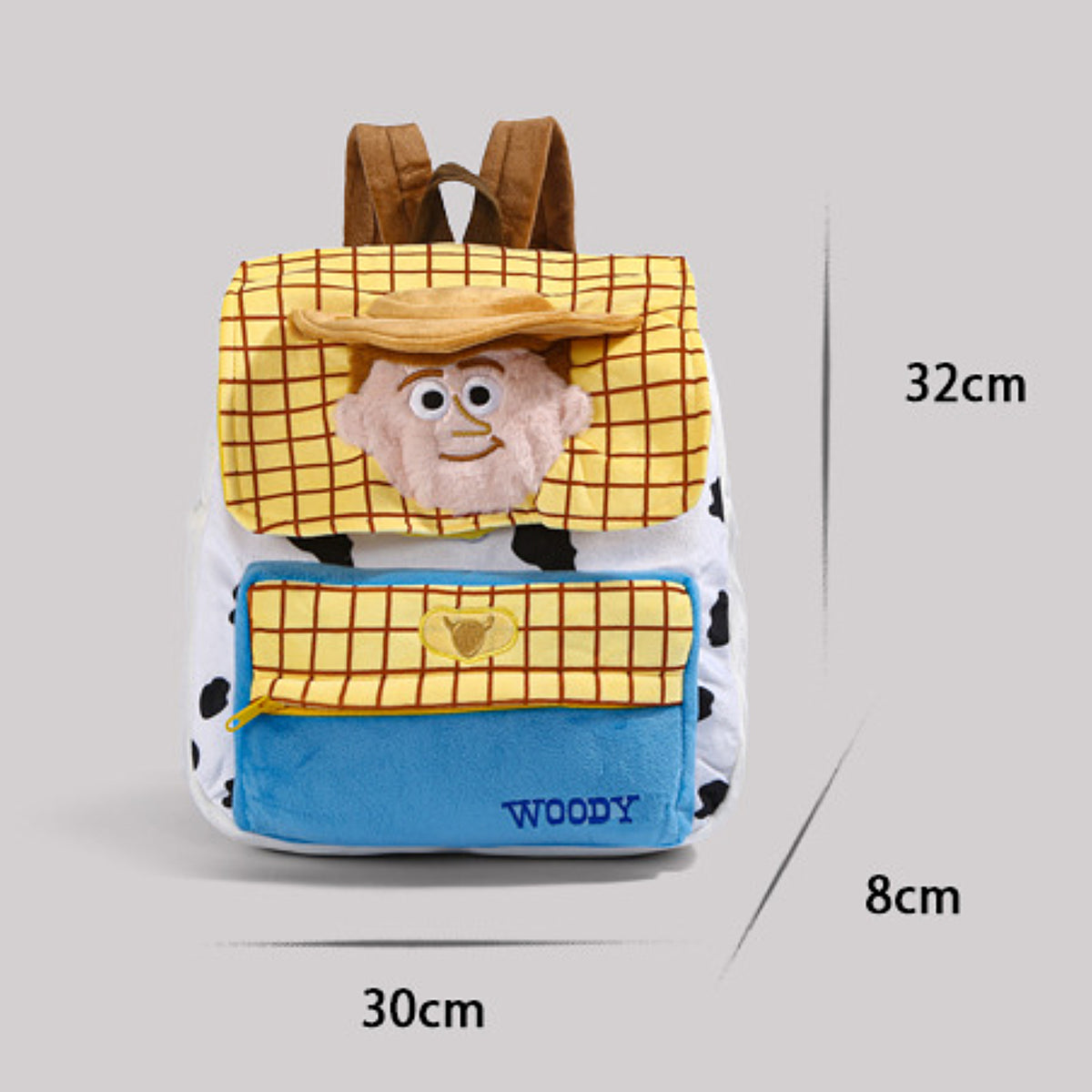 Toy Story Plush Character Toddler Backpacks - Woody & Buzz Lightyear