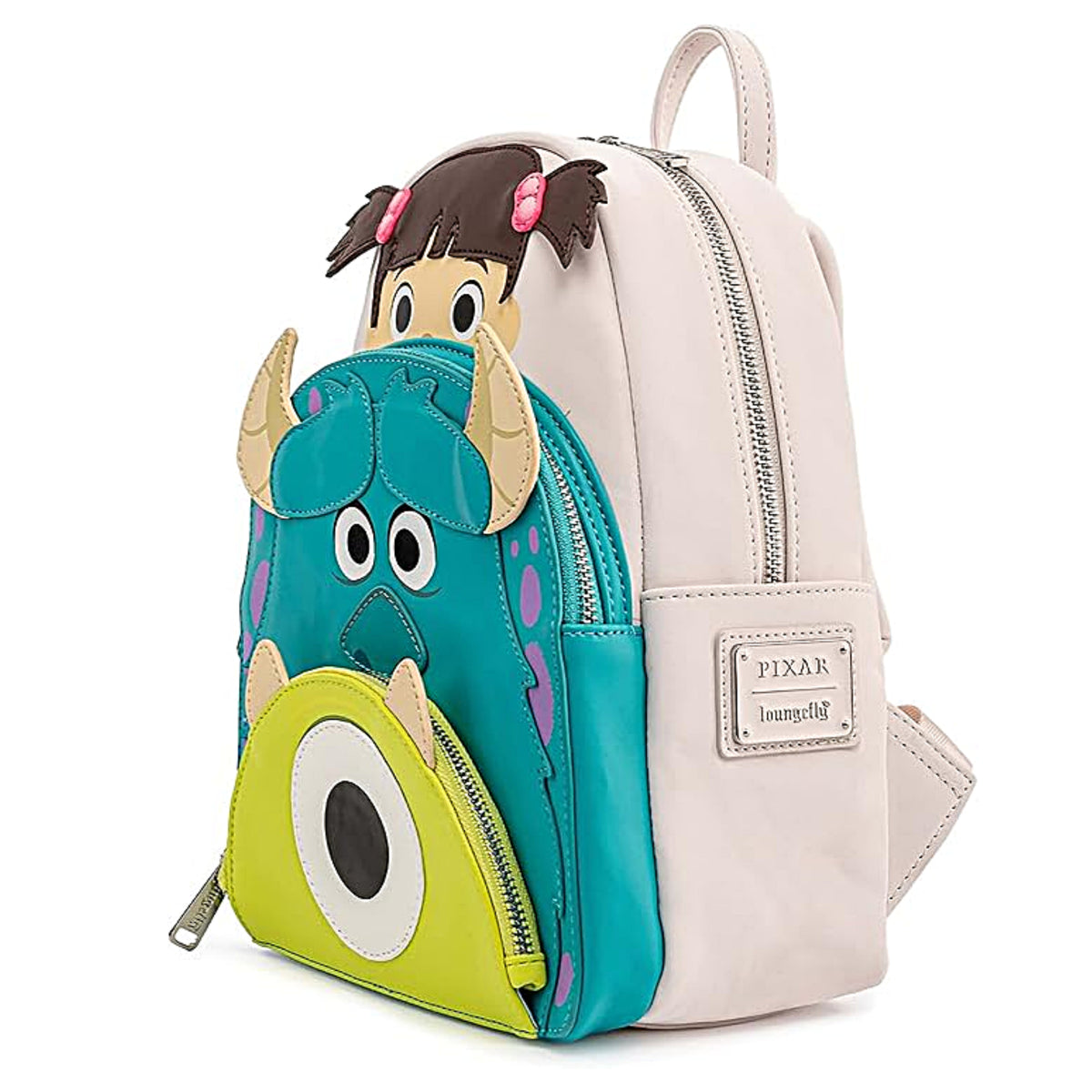Loungefly Pixar Monsters, Inc. Boo Mike Sulley Cosplay Mini Backpack