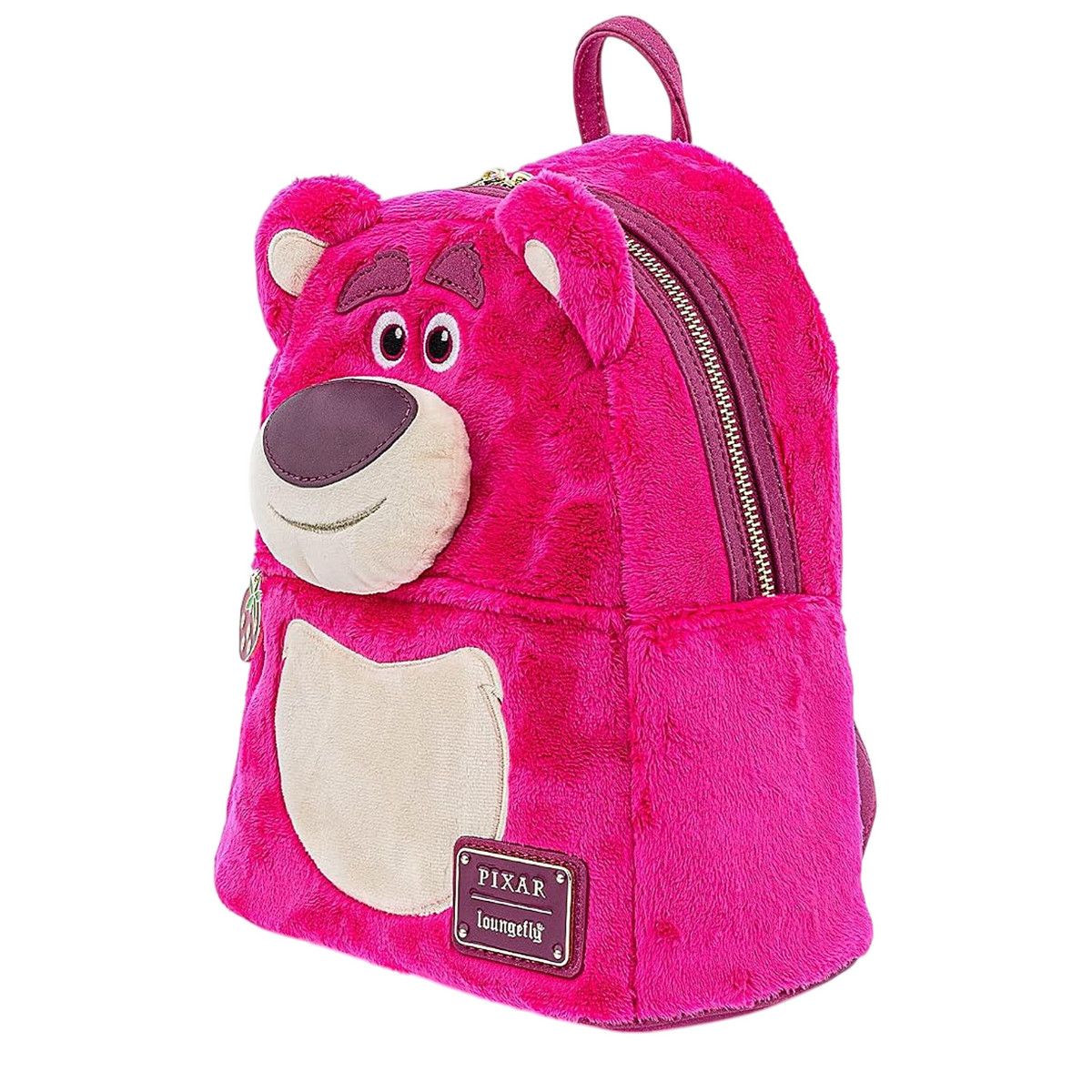 Loungefly x Disney Pixar Toy Story Lotso Cosplay Sherpa Mini Backpack