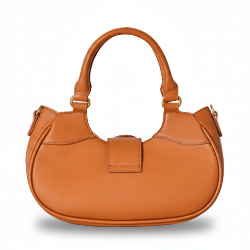 Soft Leather Half Moon Crossbody/Handbag.