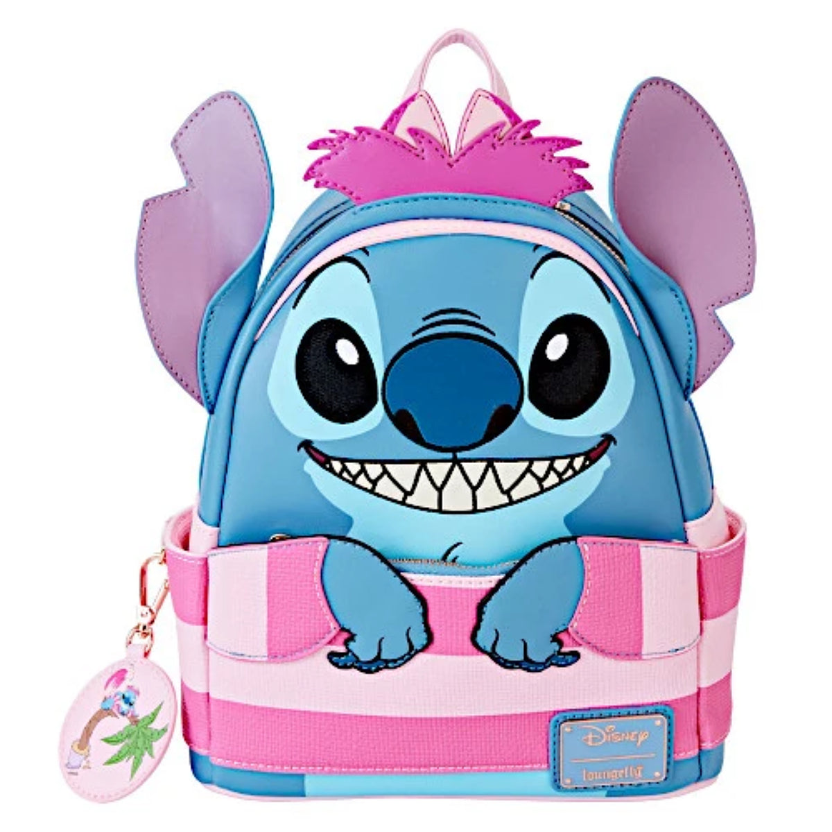 Loungefly x Disney Stitch In Cheshire Cat Costume Mini Backpack