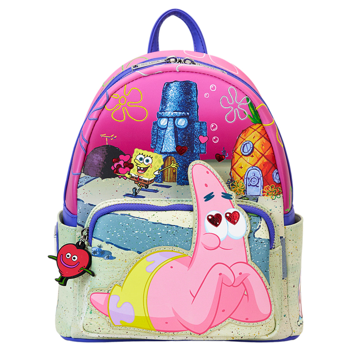 Loungefly x Nickelodeon SpongeBob SquarePants & Patrick Star Hearts Mini Backpack