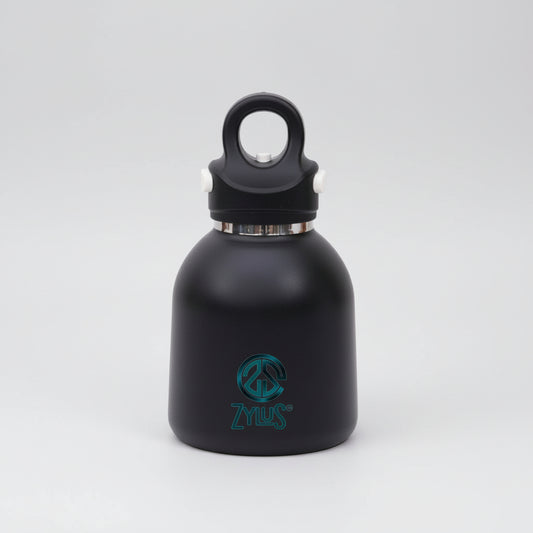 Kids Insulated Twist Free Water Bottle - Black 400ml