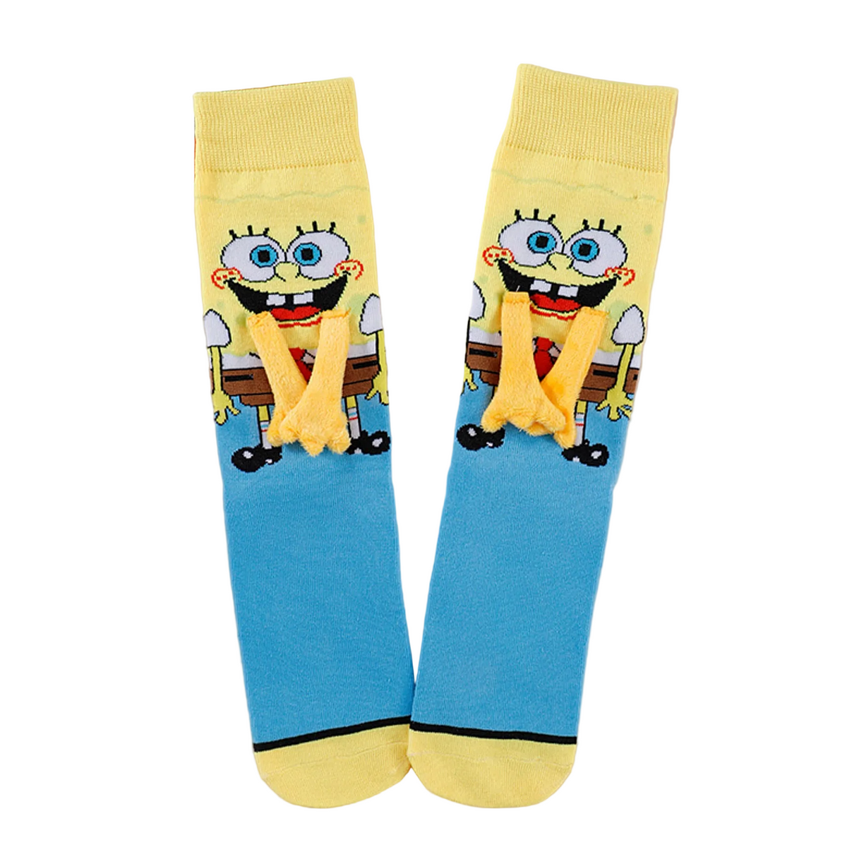 SpongeBob & Patrick 3D Crew Socks - Couple/BFF Socks