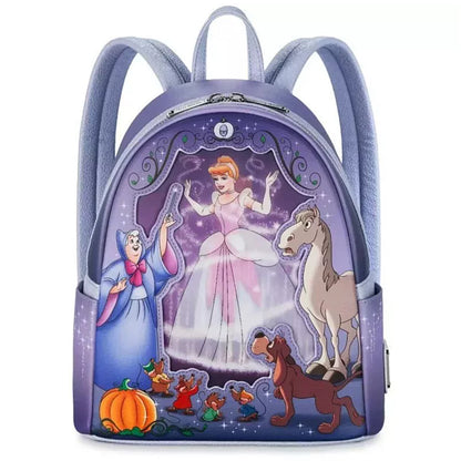 Loungefly x Disney100 Decades 1950s Cinderella Lenticular Mini Backpack