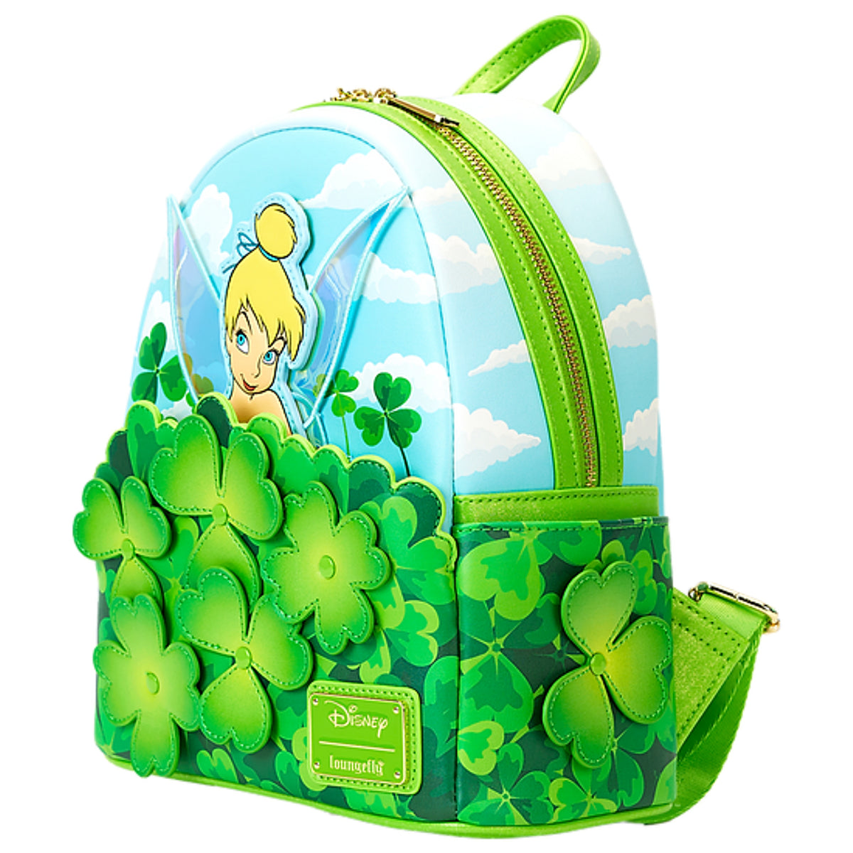 Loungefly x Disney Tinker Bell Exclusive Clover Mini Backpack