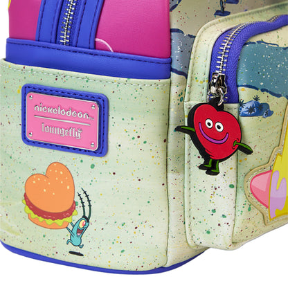 Loungefly x Nickelodeon SpongeBob SquarePants & Patrick Star Hearts Mini Backpack