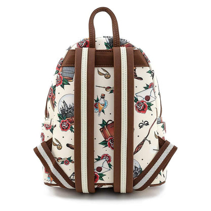 Loungefly Harry Potter Tattoo Art Mini Backpack