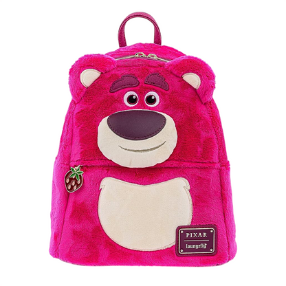 Loungefly x Disney Pixar Toy Story Lotso Cosplay Sherpa Mini Backpack