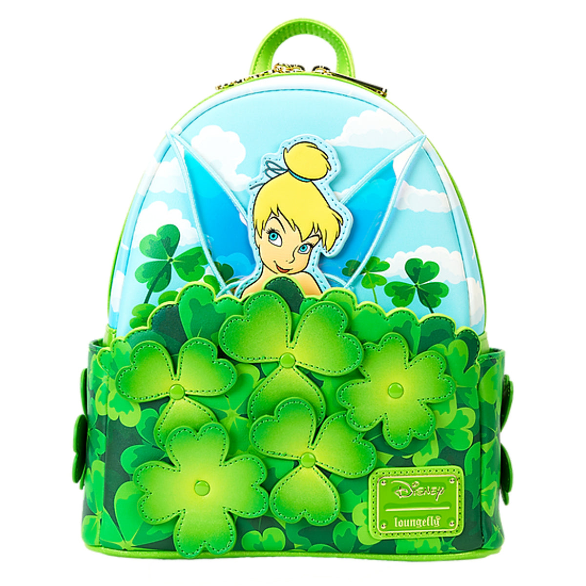 Loungefly x Disney Tinker Bell Exclusive Clover Mini Backpack