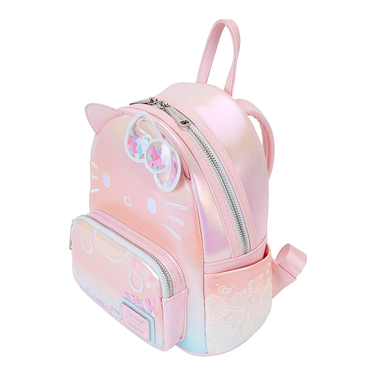 Loungefly x Sanrio Hello Kitty 50th Anniversary Clear & Cute Cosplay Mini Backpack