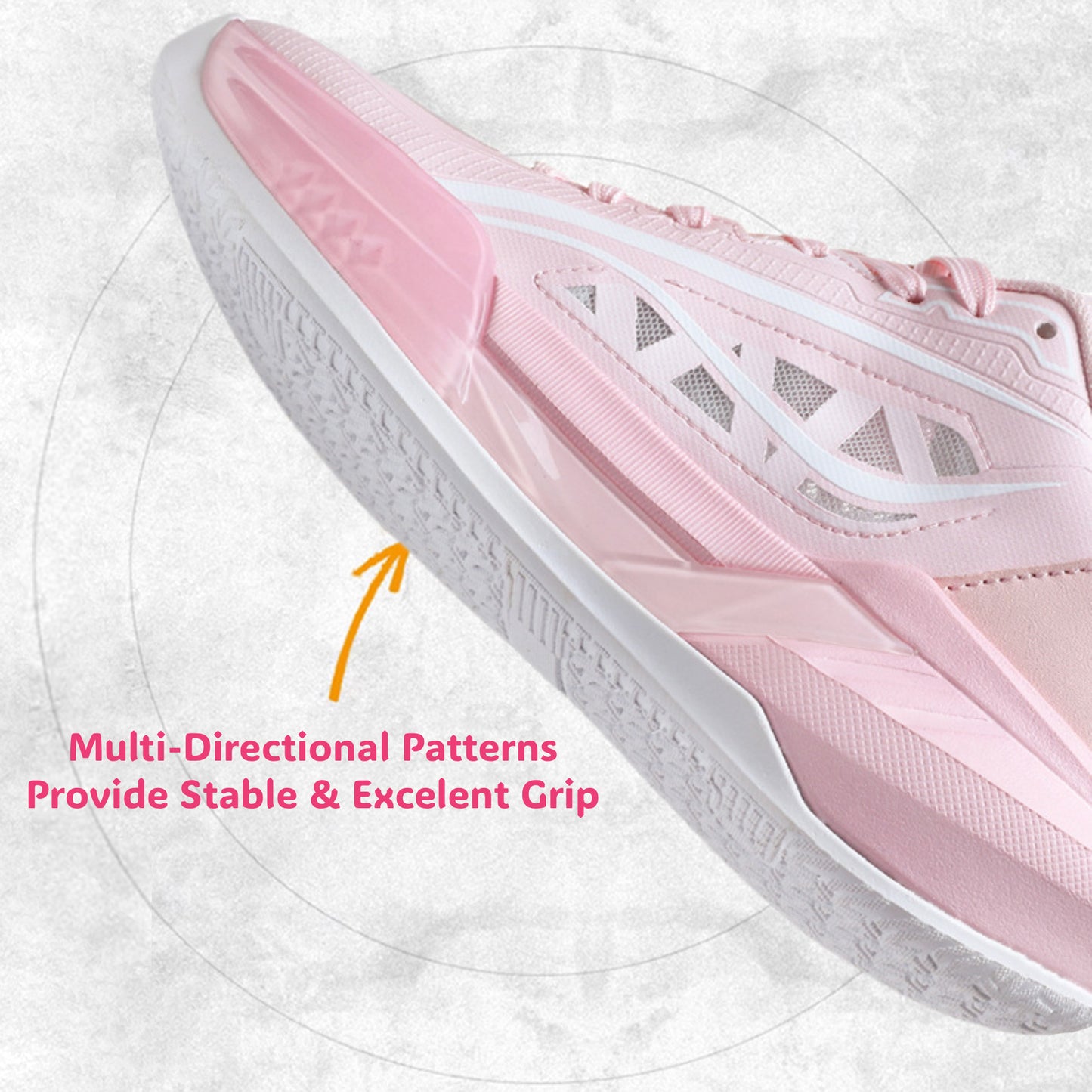 Velocity Prism Sports Shoes - Pink