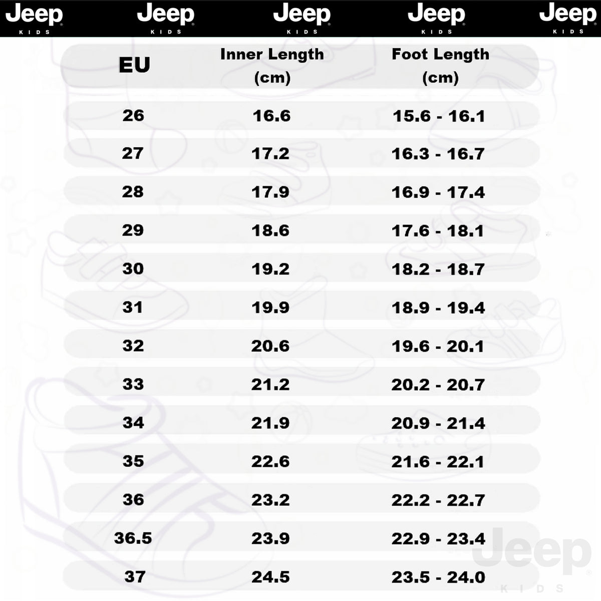Jeep Kids Swivel Buckle Outdoor Chunky Sneaker